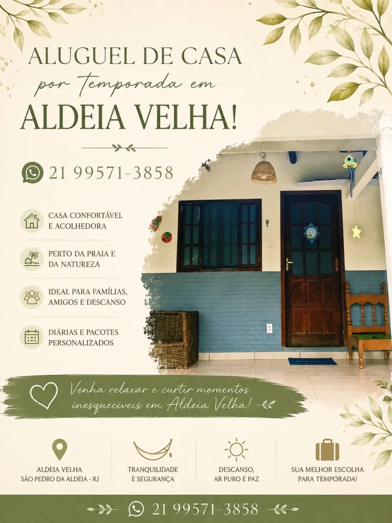 Aluguel de Casa Aldeia Velha