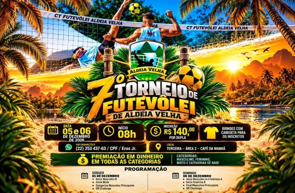 7º Torneio de Futevôlei de Aldeia Velha