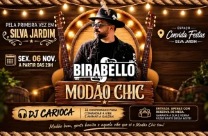 Birabello Modão Chic – Convida Festas – 06/11/26