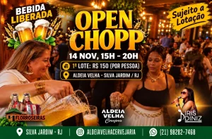 Open Chopp – AS Forrozeiras – Íris Diniz